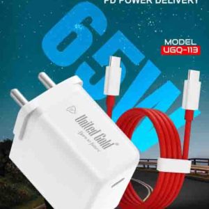 United Gold Single USB C Charger 65W Pack of 25